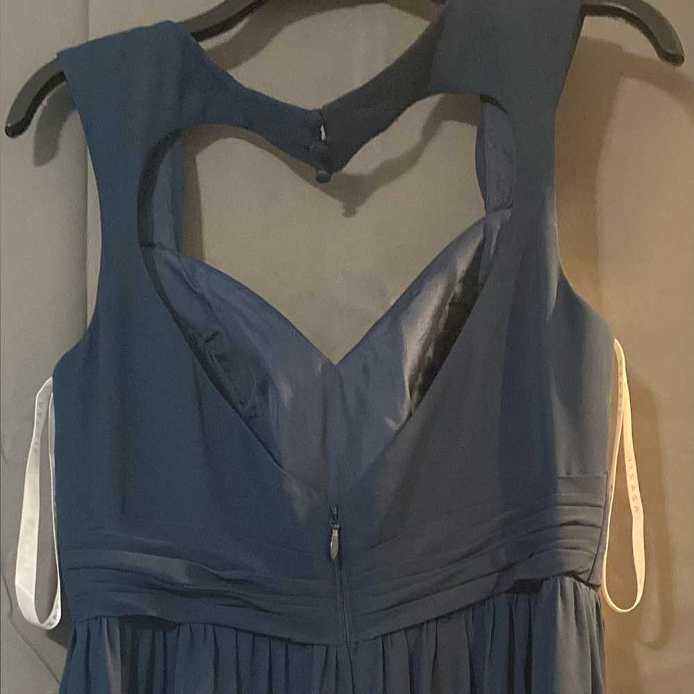 Azazie Elegant Navy Blue Dress